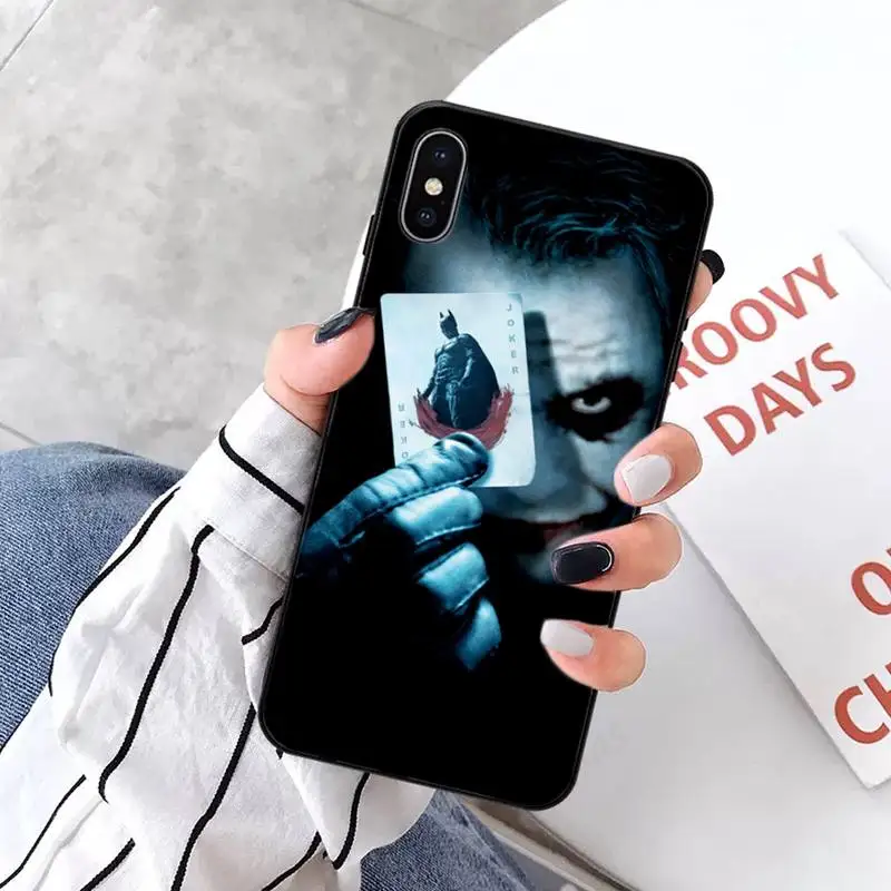 Black Joker Joaquin movie Phone Case For iphone 12 11 pro Max Samsung S10 9 8 Plus Soft silicone cover funda
Black Joker Joaquin movie Phone Case For iphone 12 11 pro Max Samsung S10 9 8 Plus Soft silicone cover funda