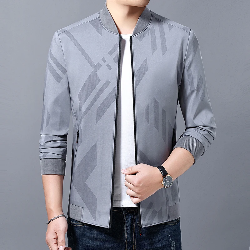 Best Sale Spring Men Fashion Plus size Print Pattern Casual Stand Collar Windbreaker Jacket
Best Sale Spring Men Fashion Plus size Print Pattern Casual Stand Collar Windbreaker Jacket