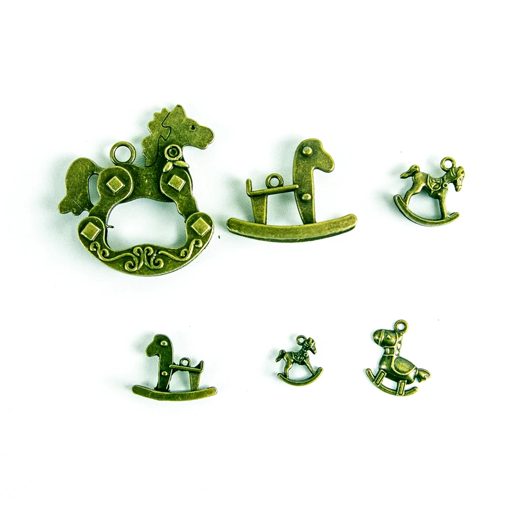 Mix Horse Charms Pendants Vintage Metal Alloy Mixed 6 Pattern per Lot(M016) New Arrival
Mix Horse Charms Pendants Vintage Metal Alloy Mixed 6 Pattern per Lot(M016) New Arrival