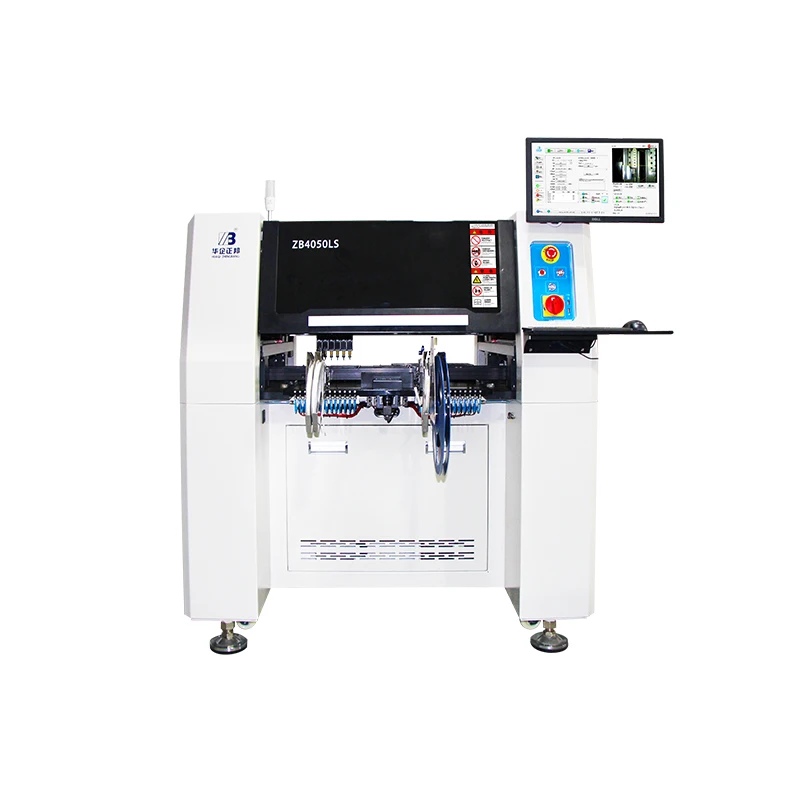 ZHENGBANG Automatic LED Light SMT Pick and Place Machine with 6 heads ZB4050LS for mounting PCB
ZHENGBANG Automatic LED Light SMT Pick and Place Machine with 6 heads ZB4050LS for mounting PCB