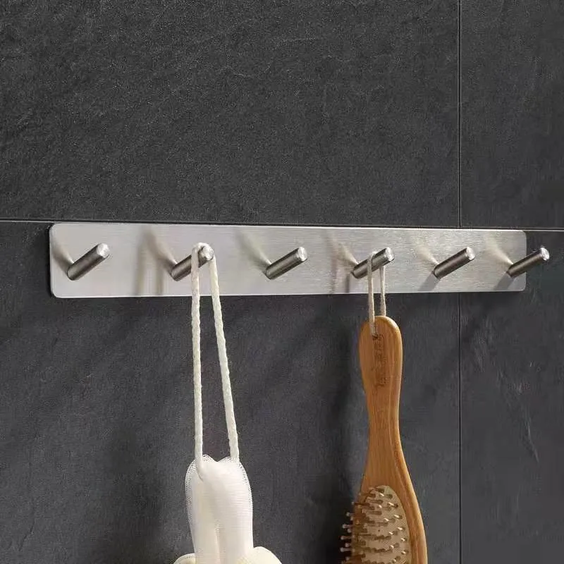 Q47 SUS304 Stainless Steel Robe Hooks Brushed Single Row Towel Hooks Clothes Hooks Door Hooks Bathroom Wall Hanger Hook Hardware
Q47 SUS304 Stainless Steel Robe Hooks Brushed Single Row Towel Hooks Clothes Hooks Door Hooks Bathroom Wall Hanger Hook Hardware