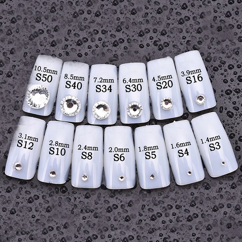 SS3-SS34 144-1440Pcs/Bag Glitter white AB Non HotFix Stones Decor Strass Rhinestones On Nails Clothing Accessories
SS3-SS34 144-1440Pcs/Bag Glitter white AB Non HotFix Stones Decor Strass Rhinestones On Nails Clothing Accessories