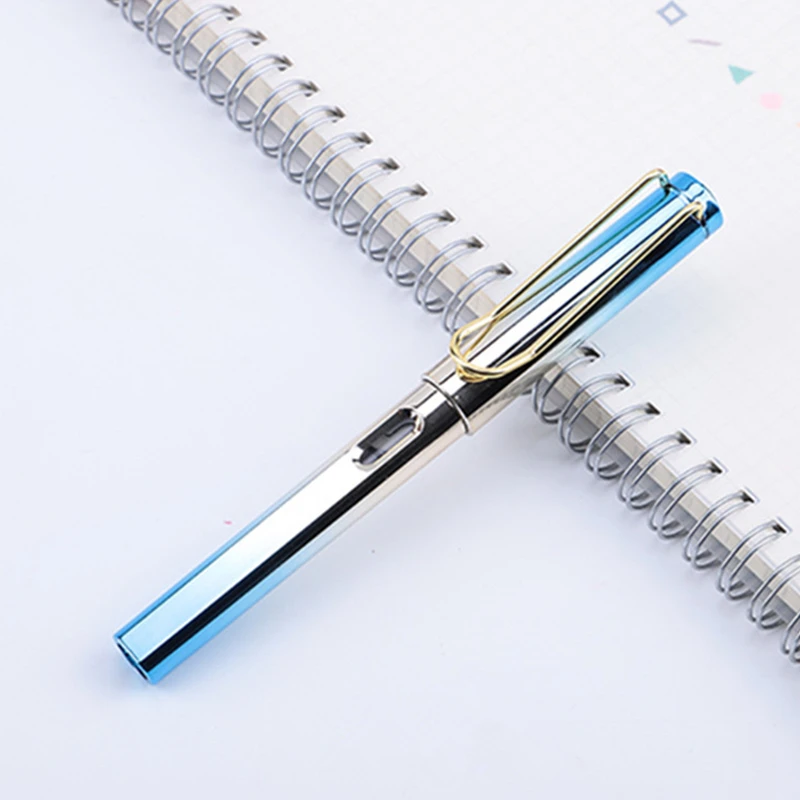 Metal Color Ink Sac Pen 0.5mm Stainless Steel Tip Fountain Pen Home Office School Supply Stationery Gift Student Writing Tool
Metal Color Ink Sac Pen 0.5mm Stainless Steel Tip Fountain Pen Home Office School Supply Stationery Gift Student Writing Tool