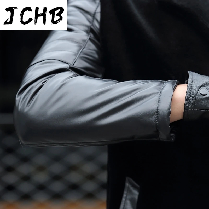 Men's JCHB Natural Sheep Shearling Fur Coat Winter Jacket Men Genuine Sheepskin Leather Jackets Plus Size Long Coats MY757
Men's JCHB Natural Sheep Shearling Fur Coat Winter Jacket Men Genuine Sheepskin Leather Jackets Plus Size Long Coats MY757