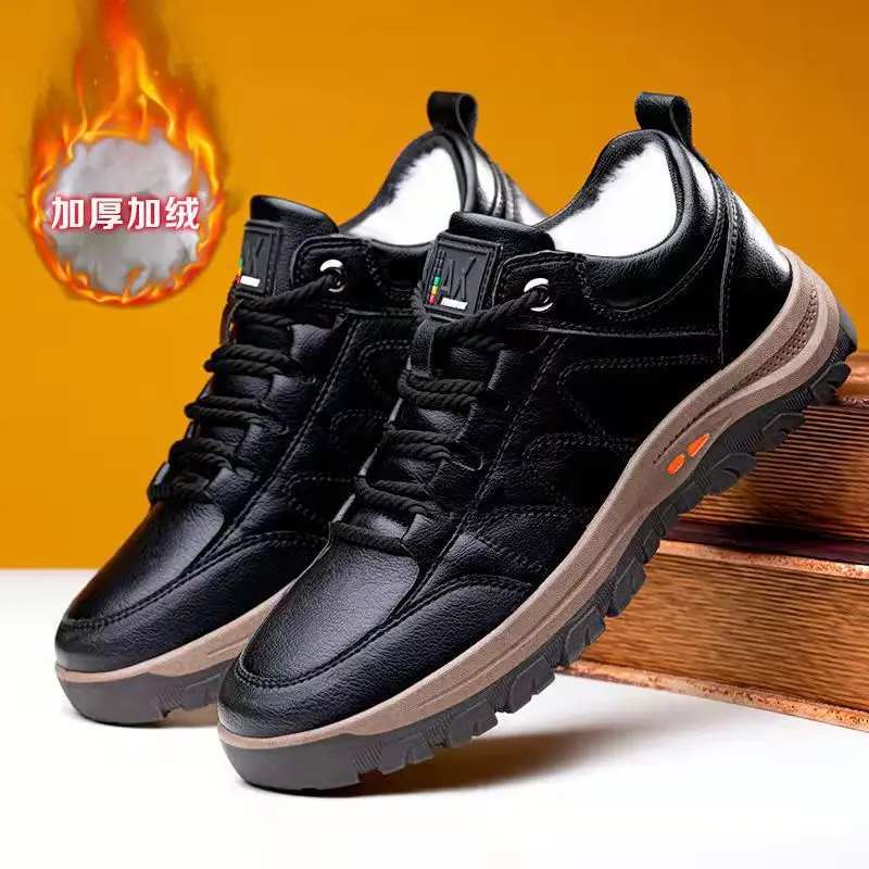 New Warm Hiking Shoes Outdoor Hiking Climbing Sports Shoes Men's Autumn and Winter Plus Velvet Cotton Shoes Men Shoes Sneakers
New Warm Hiking Shoes Outdoor Hiking Climbing Sports Shoes Men's Autumn and Winter Plus Velvet Cotton Shoes Men Shoes Sneakers