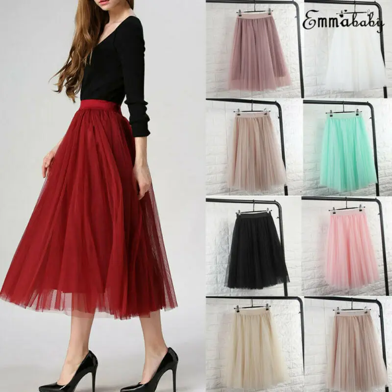 2020 mesh skirts 3 Layers Tulle Skirts Women Party Short Prom Dress Tutu Skirts casual solid Elastic skirts
2020 mesh skirts 3 Layers Tulle Skirts Women Party Short Prom Dress Tutu Skirts casual solid Elastic skirts