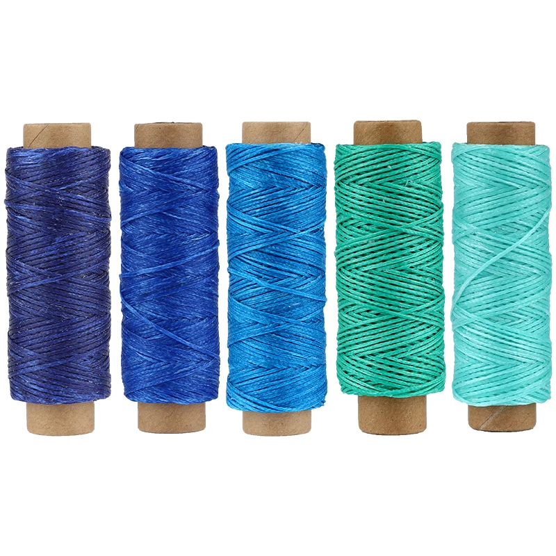 50M Blue Series Waxed Cotton Cord Sewing 5 Colors For Jewelry Making DIY Bracelet Necklace And Leather Craft Sewing Accessories
50M Blue Series Waxed Cotton Cord Sewing 5 Colors For Jewelry Making DIY Bracelet Necklace And Leather Craft Sewing Accessories