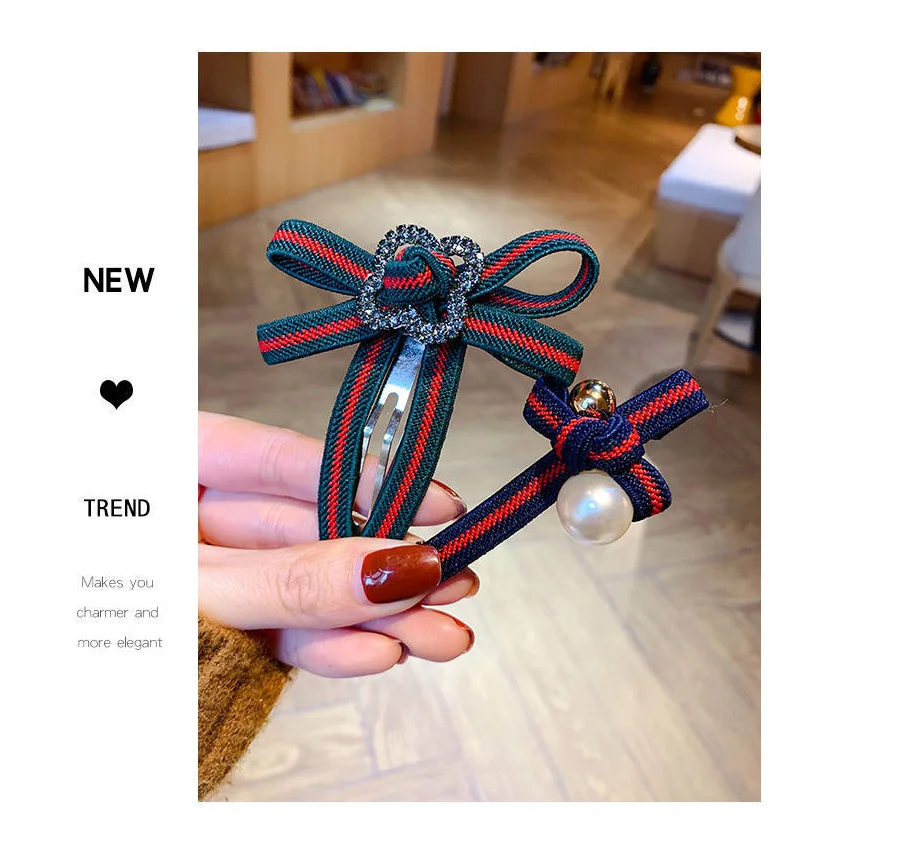 CN Fashion Pearls Hair Clips For Women Girls Simple Fabric Hair Bow Barrettes Rhinestone Hairpins Pins Headwear Hair Accessories
CN Fashion Pearls Hair Clips For Women Girls Simple Fabric Hair Bow Barrettes Rhinestone Hairpins Pins Headwear Hair Accessories