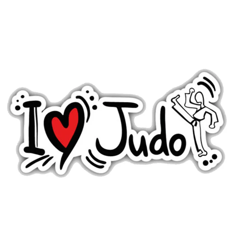 Creative Car Sticker I Love Judo Car Styling Decal Accessories Vinyl PVC 13cm*6cm Motorcycle Waterproof Windshield
Creative Car Sticker I Love Judo Car Styling Decal Accessories Vinyl PVC 13cm*6cm Motorcycle Waterproof Windshield