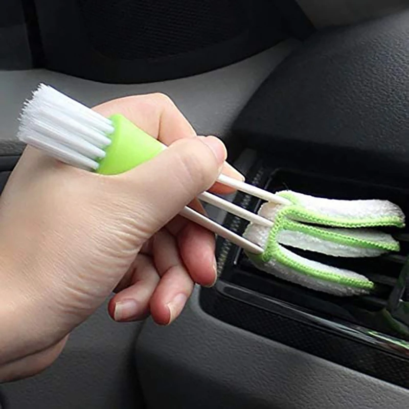 Double-Head Air Conditioning Brush Air Outlet Brush Broom Interior Instrument Panel Cleaning Brush Automotive Supplies
Double-Head Air Conditioning Brush Air Outlet Brush Broom Interior Instrument Panel Cleaning Brush Automotive Supplies