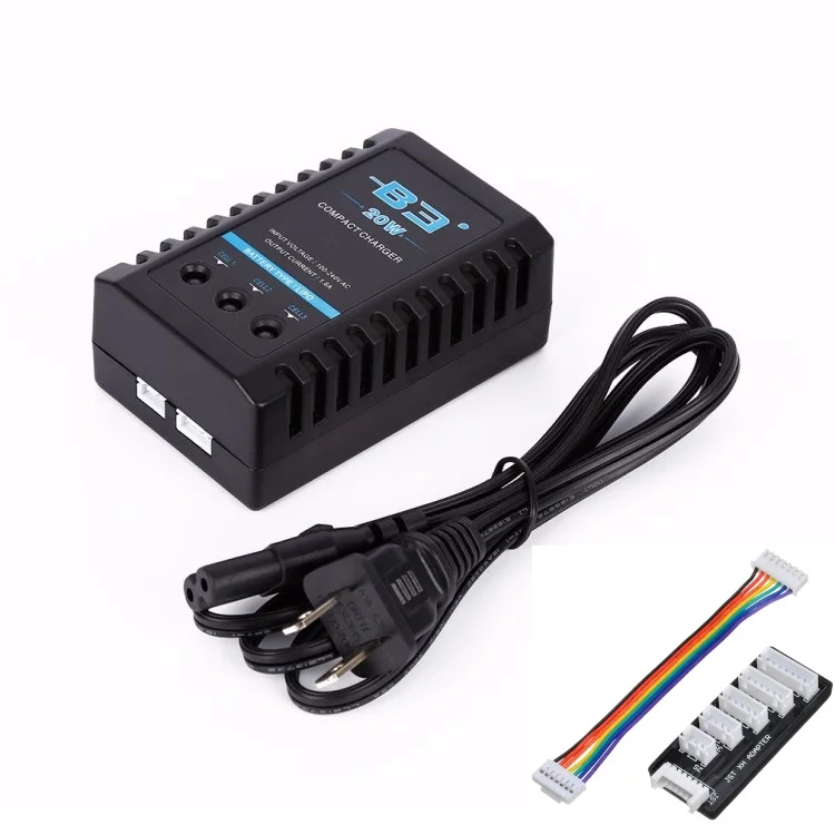 Балансирующее зарядное устройство iMaxRC B3 20 Вт 2S-3S Lipo с платой JST, напряжение для радиоуправляемого вертолета, радиоуправляемого дрона
Балансирующее зарядное устройство iMaxRC B3 20 Вт 2S-3S Lipo с платой JST, напряжение для радиоуправляемого вертолета, радиоуправляемого дрона