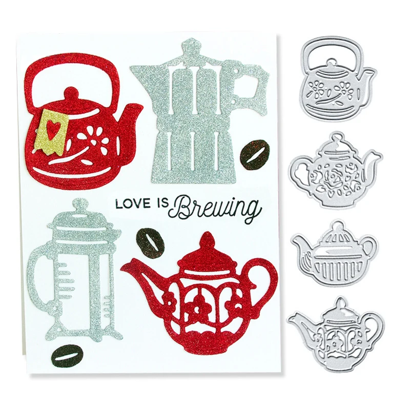 Teapot Metal Cutting Dies for Scrapbooking Mold Cut Stencil Handmade Tools DIY Card Make Mould Model Craft Decoration New 2021
Teapot Metal Cutting Dies for Scrapbooking Mold Cut Stencil Handmade Tools DIY Card Make Mould Model Craft Decoration New 2021