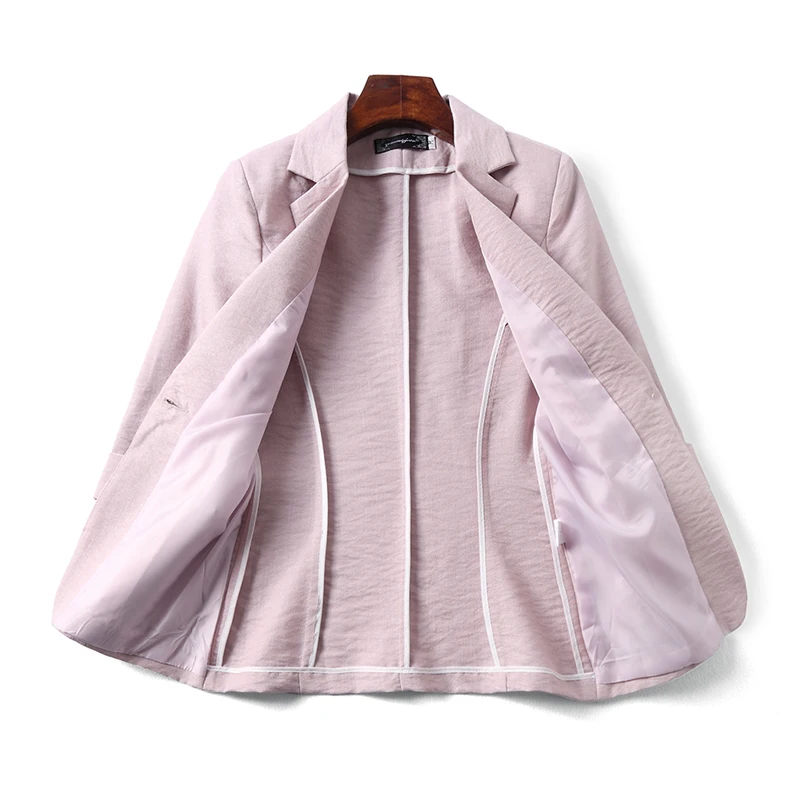 New Spring summer Female Breathable leisure Linen Blazer Femenino Ladies Blazer Women white Black Linen Blazers And Jackets
New Spring summer Female Breathable leisure Linen Blazer Femenino Ladies Blazer Women white Black Linen Blazers And Jackets