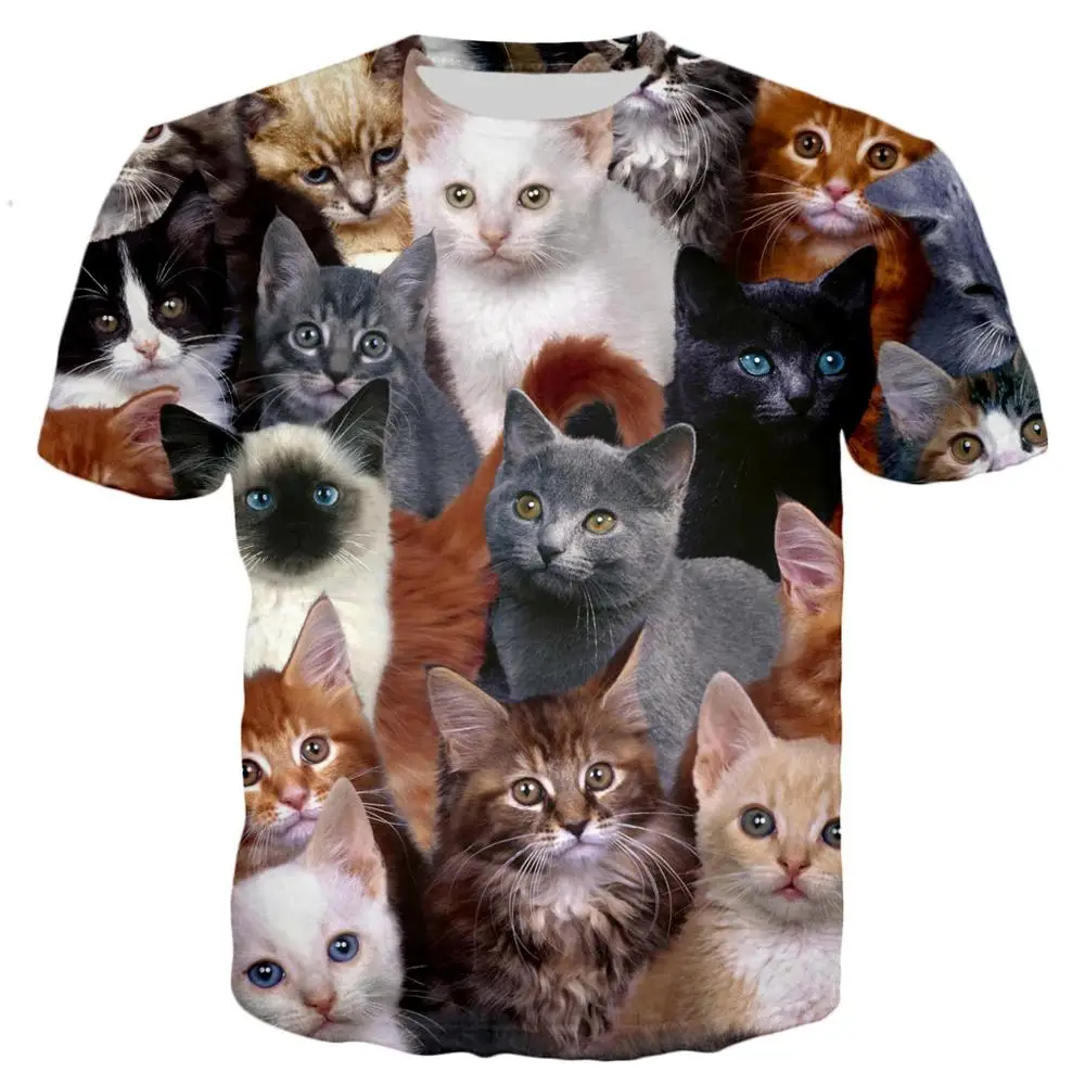 PLstar Cosmos Drop shipping 2018 summer New Fashion T-shirt Animal cute cat Collage 3d Print tshirt Men's Women's Casual T-Shirt
PLstar Cosmos Drop shipping 2018 summer New Fashion T-shirt Animal cute cat Collage 3d Print tshirt Men's Women's Casual T-Shirt