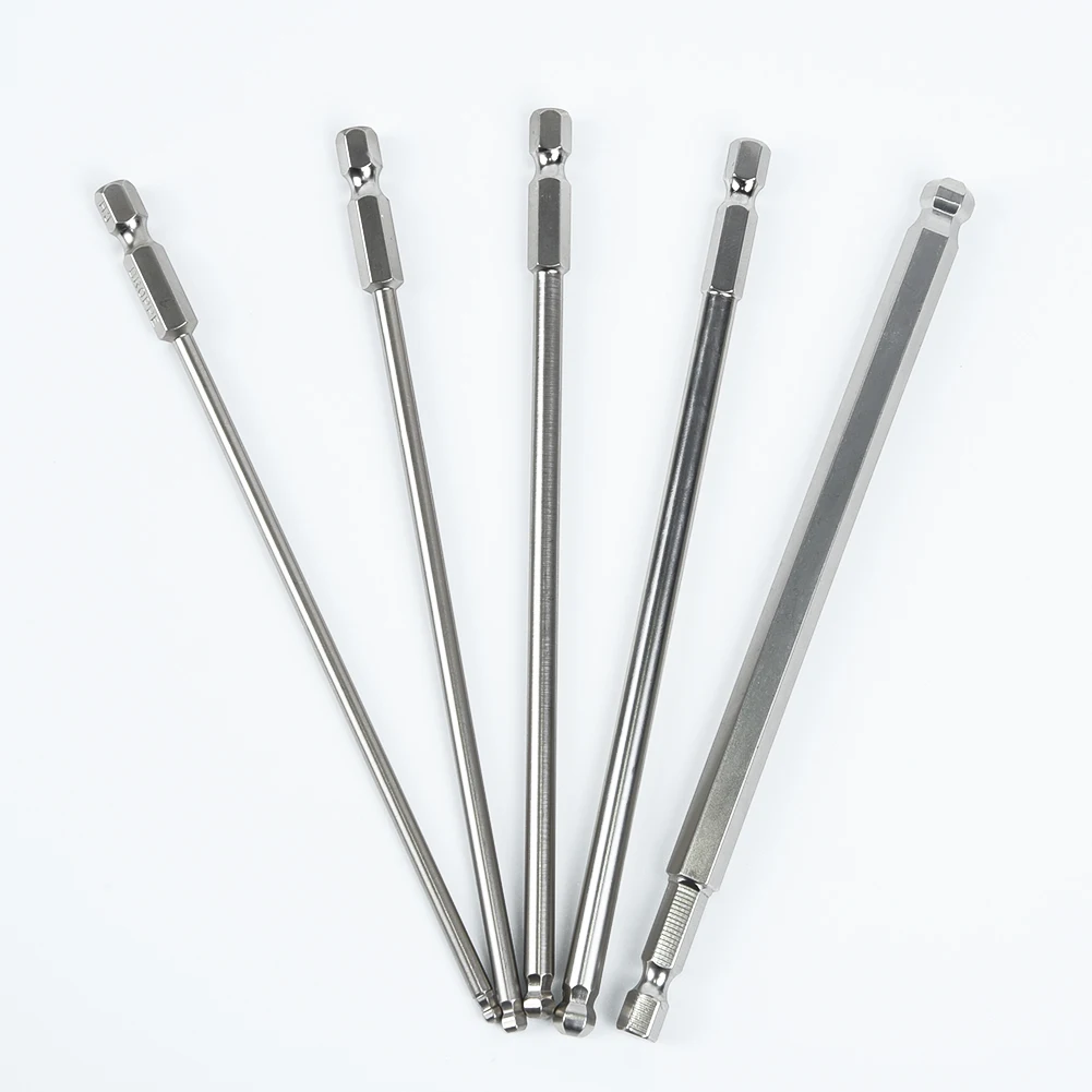 5pcs 150mm Magnetic Drill Screwdriver Set Bits Screw Driver Hex Shank Bit Imported Material S2 Ball Head Hand Tools
5pcs 150mm Magnetic Drill Screwdriver Set Bits Screw Driver Hex Shank Bit Imported Material S2 Ball Head Hand Tools