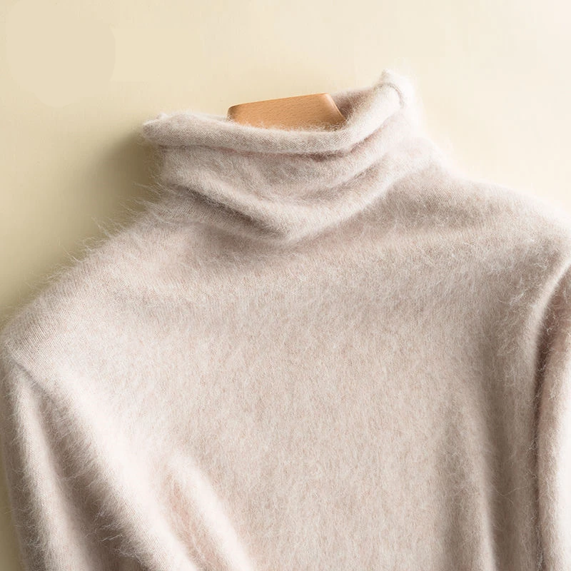 Mink cashmere Turtleneck Sweater Women Clothes Pull Femme 2020 Autum Winter Warm Jumper Sweter Female Pullover Sweater
Mink cashmere Turtleneck Sweater Women Clothes Pull Femme 2020 Autum Winter Warm Jumper Sweter Female Pullover Sweater