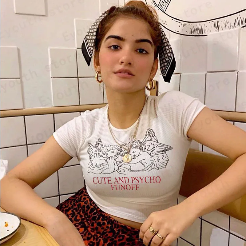 Fashion T-shirt White Cosmic Girl Pattern Print Streetwear Tee Sweet Short T-shirts Summer 2021 Harajuku Short Sleeve Tees Tops
Fashion T-shirt White Cosmic Girl Pattern Print Streetwear Tee Sweet Short T-shirts Summer 2021 Harajuku Short Sleeve Tees Tops