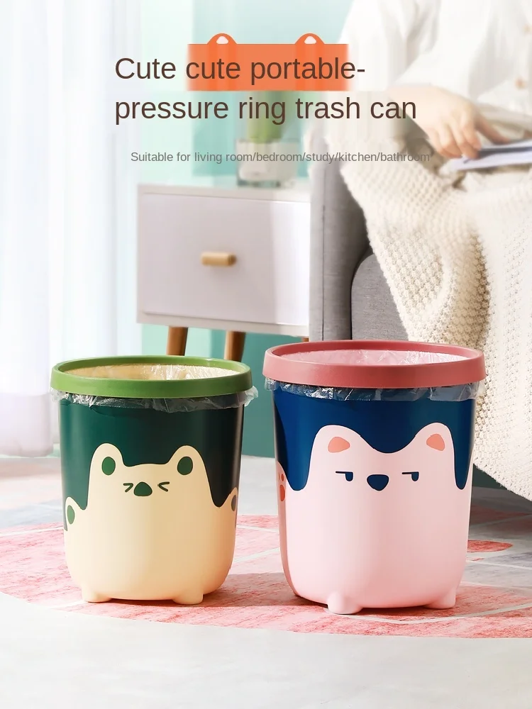 Trash Can Home Living Room Creative Lovely Bedroom Kitchen Bathroom Large without Cover Wastebasket Trash Can
Trash Can Home Living Room Creative Lovely Bedroom Kitchen Bathroom Large without Cover Wastebasket Trash Can