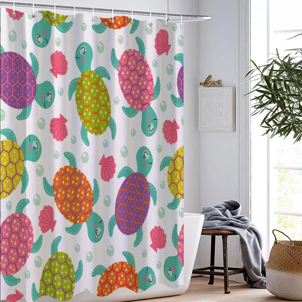 Cute Cartoon Small Animal Shower Curtains Screen with Hooks Accessories Waterproof Polyester Fabric Washable Bathroom Curtain
Cute Cartoon Small Animal Shower Curtains Screen with Hooks Accessories Waterproof Polyester Fabric Washable Bathroom Curtain