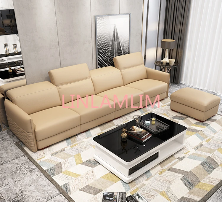 Living Room Sofa set furniture real genuine cow leather sofas recliner puff asiento muebles de sala canape 4 seater sofa cama
Living Room Sofa set furniture real genuine cow leather sofas recliner puff asiento muebles de sala canape 4 seater sofa cama