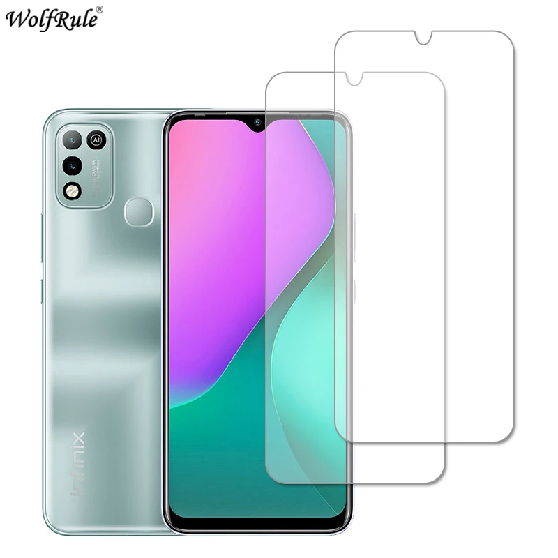 

For Infinix Hot 10 Lite Glass 12 11 Note 10 Pro Zero 8 X Neo 8i Screen Protector Tempered Glass Phone Film For Infinix Hot 11S