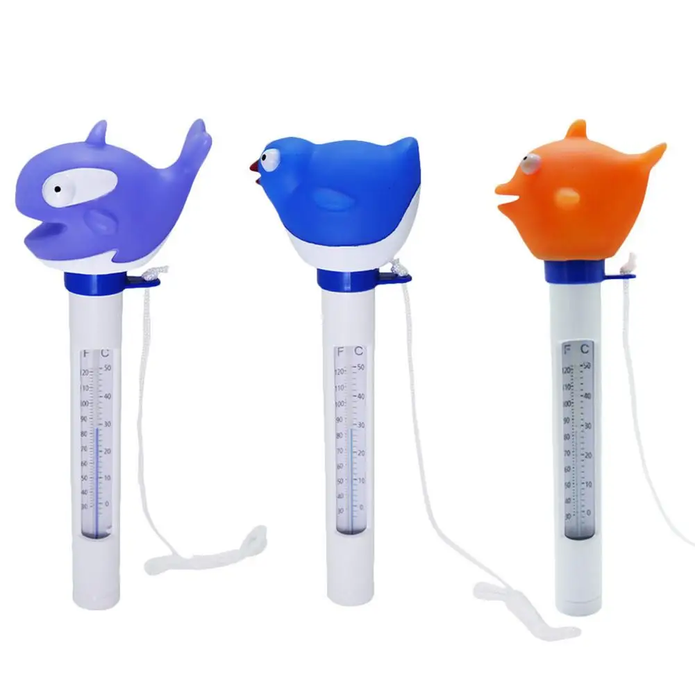 Children Cartoon Floating Pool Thermometer Shatter Resistant Meter With String For Swimming Pools, Baths, Hot Tubs, Aquariums
Children Cartoon Floating Pool Thermometer Shatter Resistant Meter With String For Swimming Pools, Baths, Hot Tubs, Aquariums