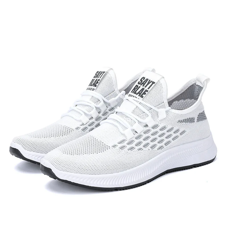 2021 Fashion New Lace-up Casual Shoes Men's Spring and Autumn Flying Woven Sports Shoes Breathable Fashion Men's Running Shoes
2021 Fashion New Lace-up Casual Shoes Men's Spring and Autumn Flying Woven Sports Shoes Breathable Fashion Men's Running Shoes