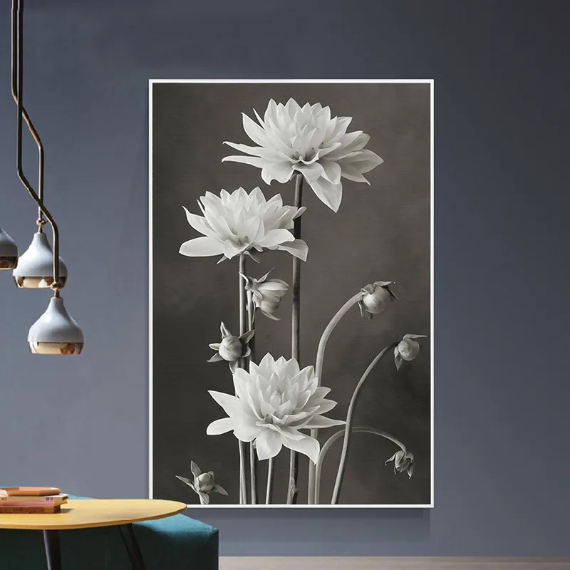 SPLSPL Black And White Beautiful Flower Canvas Posters And Prints Minimalist Painting Wall Art Decorative Picture Home Decor
SPLSPL Black And White Beautiful Flower Canvas Posters And Prints Minimalist Painting Wall Art Decorative Picture Home Decor