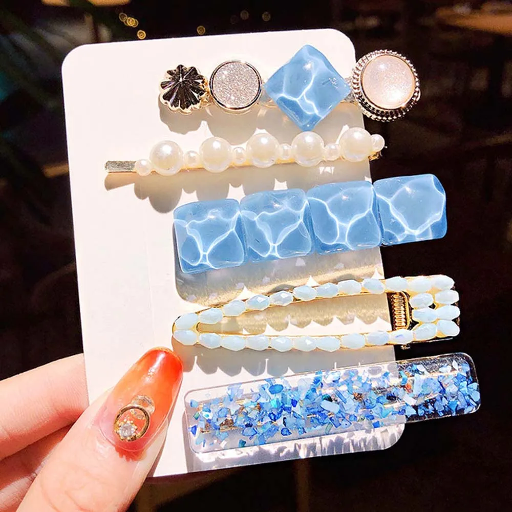 3/5Pcs Hair Clips For Women Hairpins Barrettes Pearl Geometric Girls Hairgrips Fashion Hair Jewelry Sweet Accessories
3/5Pcs Hair Clips For Women Hairpins Barrettes Pearl Geometric Girls Hairgrips Fashion Hair Jewelry Sweet Accessories