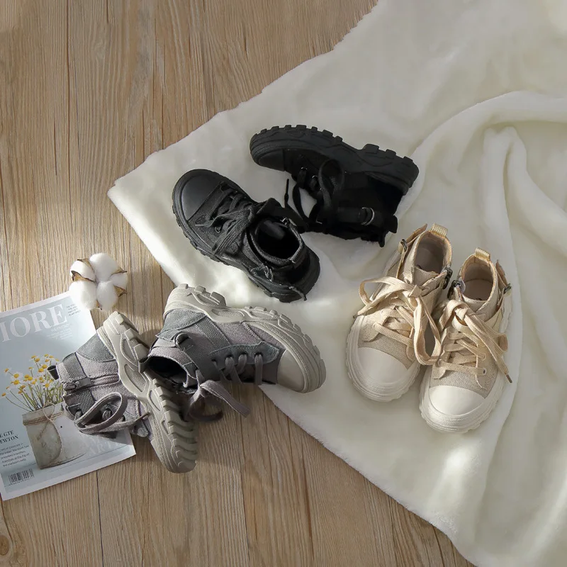 Осенние новые парусиновые Ботинки Martin для мальчиков, детская обувь, плюшевые теплые модные зимние ботинки в стиле ретро для девочек, уличны...
Осенние новые парусиновые Ботинки Martin для мальчиков, детская обувь, плюшевые теплые модные зимние ботинки в стиле ретро для девочек, уличны...