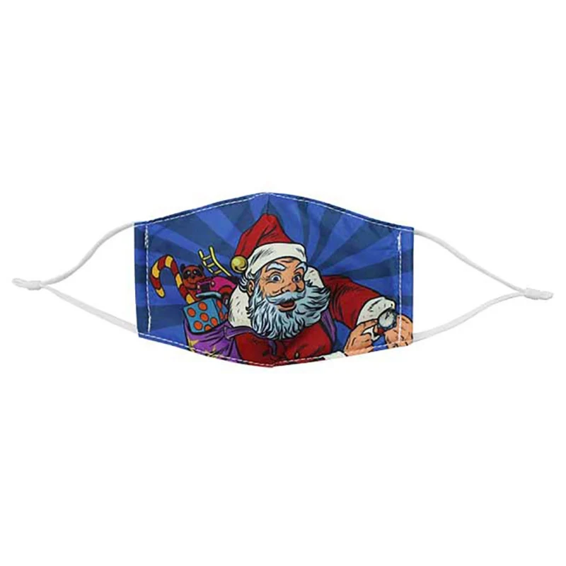 Child Funny Santa Claus Face Mask Swimming Mask Reusable 3-Ply Cotton Breathable Masks For Merry Christmas
Child Funny Santa Claus Face Mask Swimming Mask Reusable 3-Ply Cotton Breathable Masks For Merry Christmas