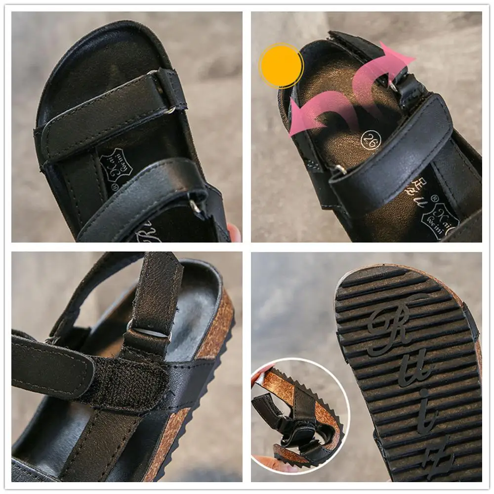 KINE PANDA Girls Boys Sandals Kids Shoes Kindergarten 2 3 4 5 6 Years Old Toddler Baby Sandals Summer Beach Cork Rubber Flats
KINE PANDA Girls Boys Sandals Kids Shoes Kindergarten 2 3 4 5 6 Years Old Toddler Baby Sandals Summer Beach Cork Rubber Flats