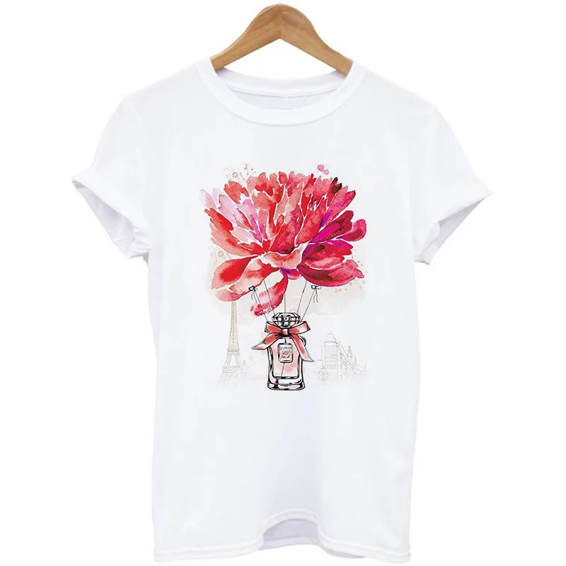 2021 New Summer Ladies Womens Short Sleeve Floral Flower Fashion Lady Top T Shirt Graphic Female Tee white T shirt
2021 New Summer Ladies Womens Short Sleeve Floral Flower Fashion Lady Top T Shirt Graphic Female Tee white T shirt