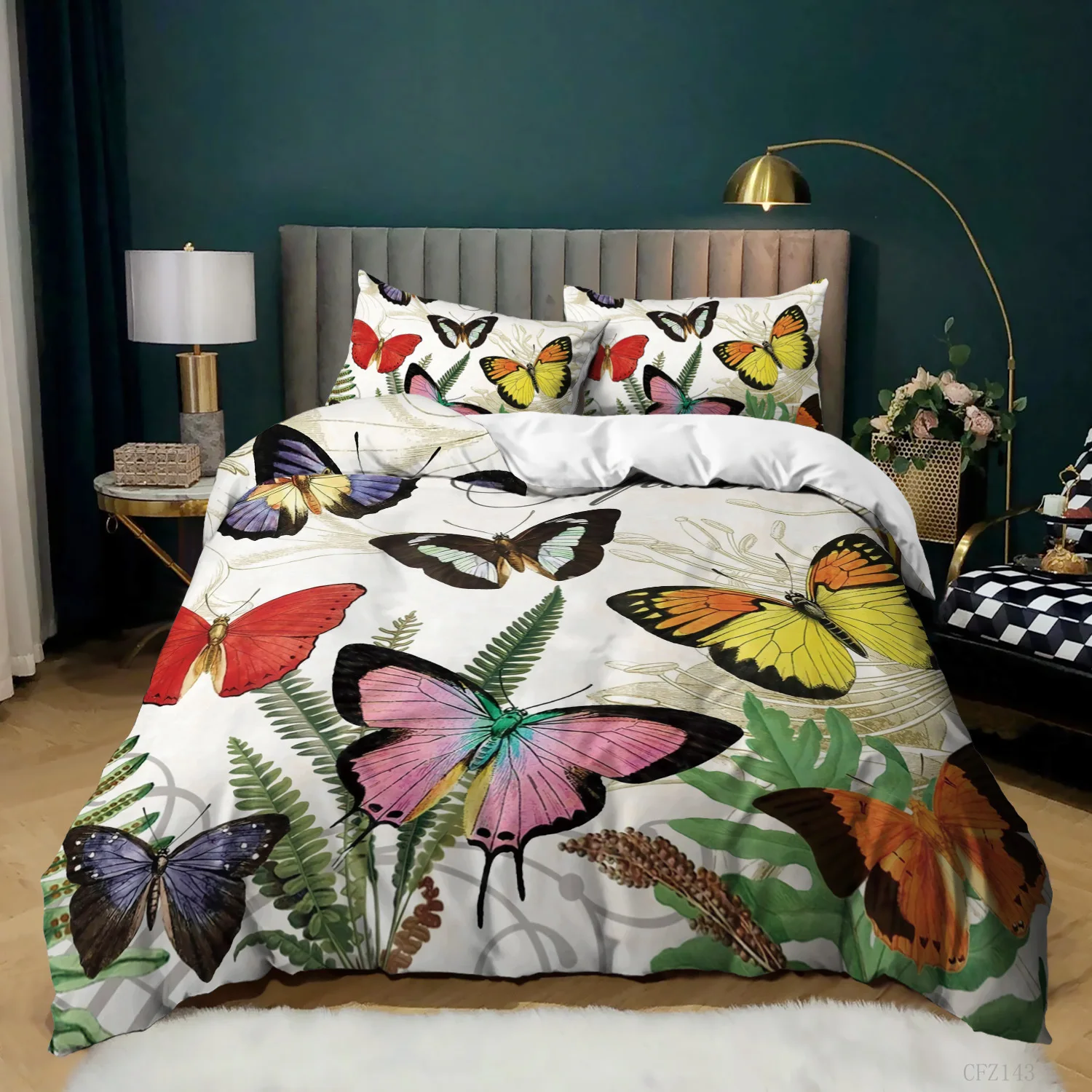 Colorful Butterfly Bedding Set For Bedroom Microfiber Duvet Cover Soft Bedspreads For Bed Linen Quilt And Pillowcase
Colorful Butterfly Bedding Set For Bedroom Microfiber Duvet Cover Soft Bedspreads For Bed Linen Quilt And Pillowcase