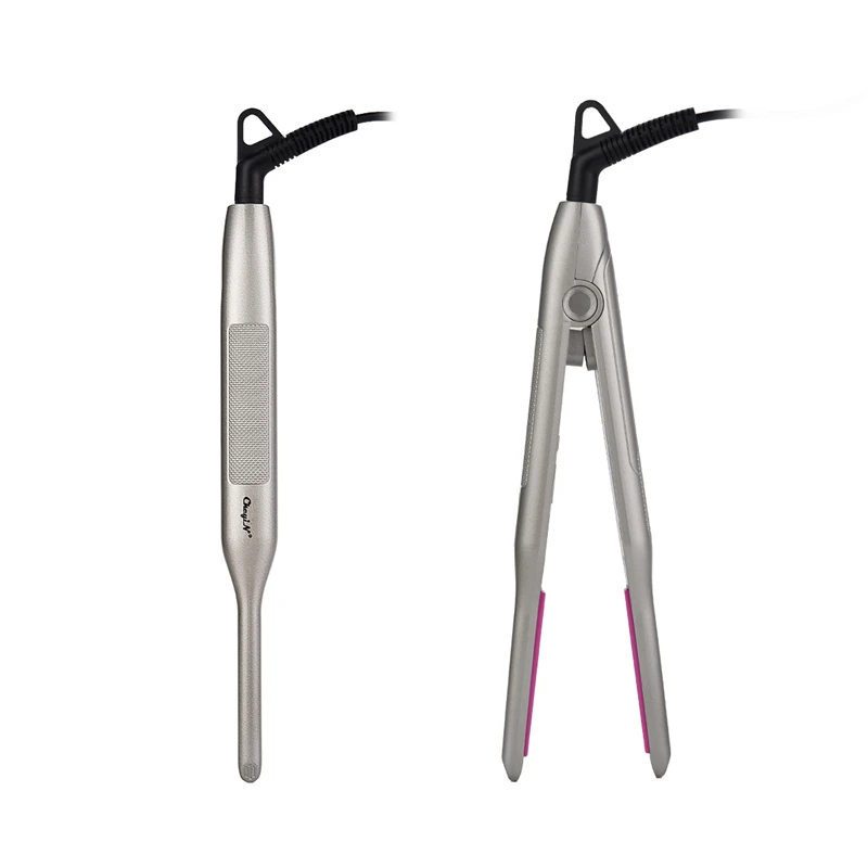 Professional 2 in 1 Hair Straightener Curling Iron Ceramic Flat Iron for Short Hair Beard Hair Straightener Curler Styling Tool 
Professional 2 in 1 Hair Straightener Curling Iron Ceramic Flat Iron for Short Hair Beard Hair Straightener Curler Styling Tool