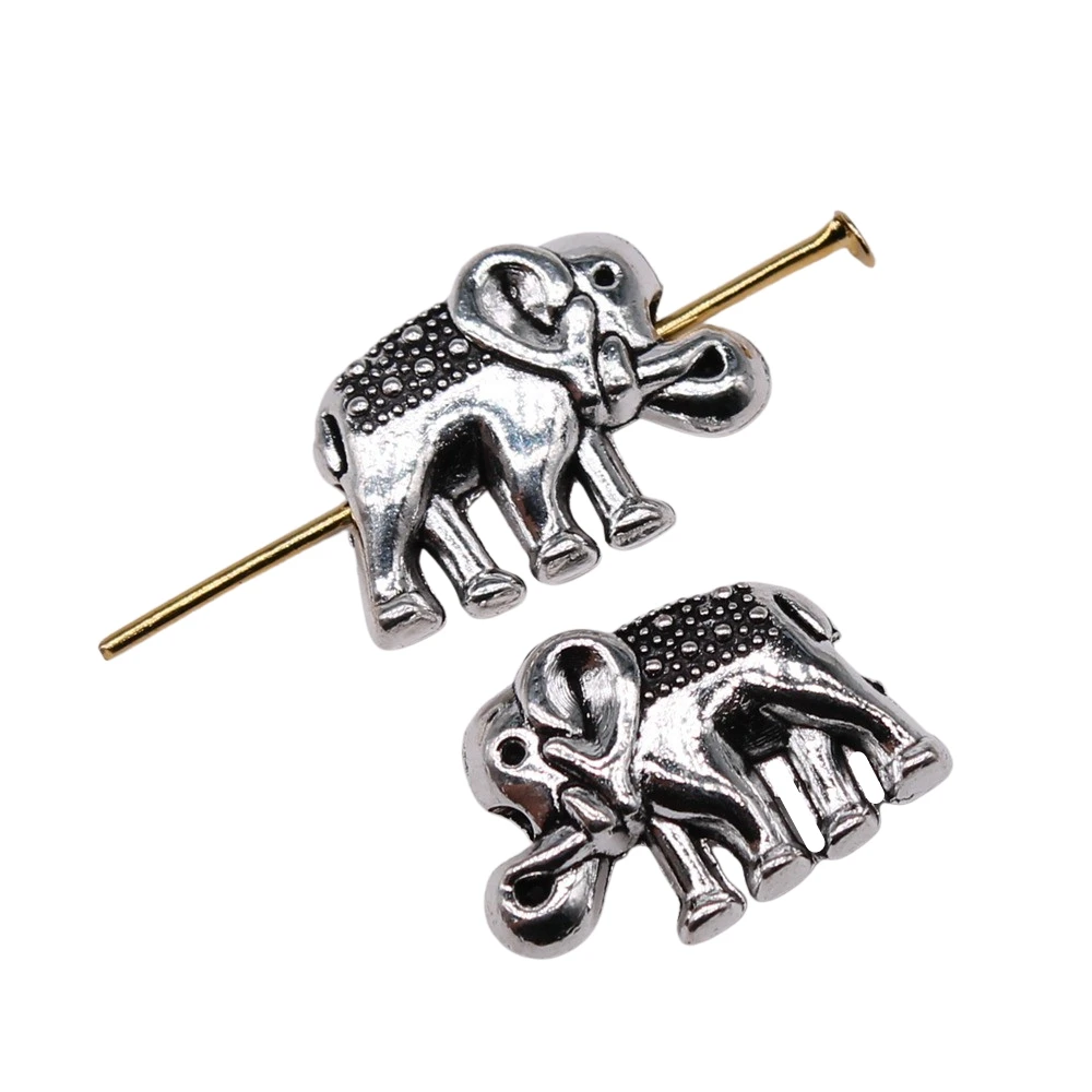 WYSIWYG 10pcs 16x12mm Elephant Beads For Jewelry Making DIY Bracelet Making Antique Silver Color
WYSIWYG 10pcs 16x12mm Elephant Beads For Jewelry Making DIY Bracelet Making Antique Silver Color