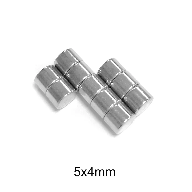30~600pcs 5X4 mm Permanent Magnet Strong Powerful Magnetic Mini Small magnet N35 Round Magnets 5x4mm Neodymium Disc Magnet 5*4
30~600pcs 5X4 mm Permanent Magnet Strong Powerful Magnetic Mini Small magnet N35 Round Magnets 5x4mm Neodymium Disc Magnet 5*4