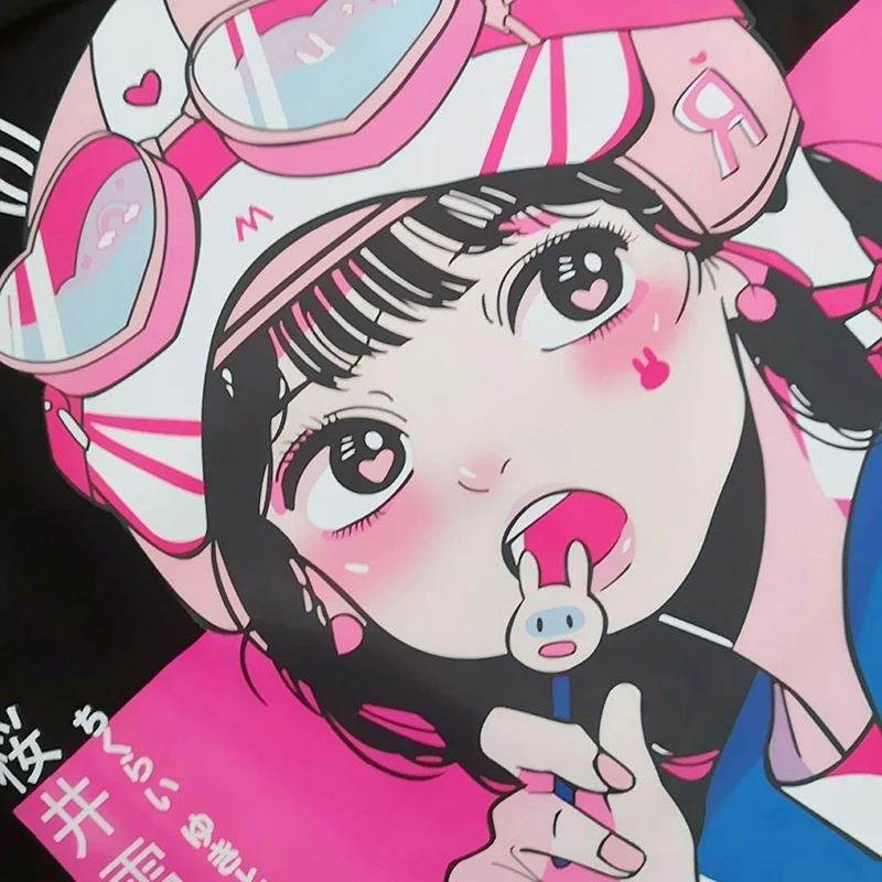 Summer Goth Female Tee Aesthetic Loose Women T-shirt Punk Dark Grunge Streetwear Ladies gothic Top Tshirts Harajuku Clothes y2k 
Summer Goth Female Tee Aesthetic Loose Women T-shirt Punk Dark Grunge Streetwear Ladies gothic Top Tshirts Harajuku Clothes y2k