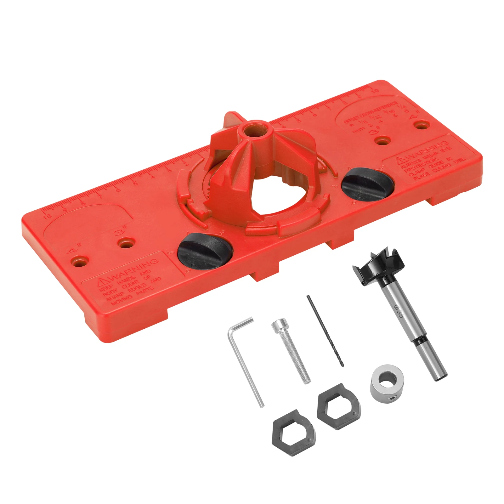Woodworking 35MM Hole Locator Hinge Opener DIY Tools Hinge Punch Hinge Opener Woodworking Drilling Hole Drill Guide Wood Cutter
Woodworking 35MM Hole Locator Hinge Opener DIY Tools Hinge Punch Hinge Opener Woodworking Drilling Hole Drill Guide Wood Cutter