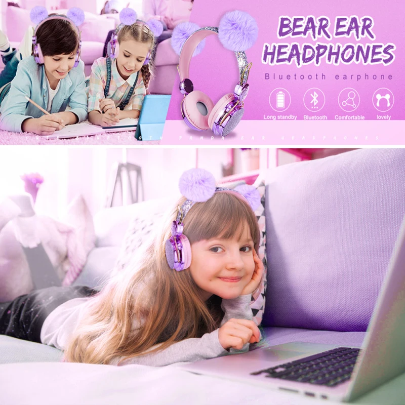 Headphone With Mic Microphone LED Light Earphone For Girls Kids Cute Cat Ears Headset Bluetooth 5.0 Blue Stereo Wireless Gaming
Headphone With Mic Microphone LED Light Earphone For Girls Kids Cute Cat Ears Headset Bluetooth 5.0 Blue Stereo Wireless Gaming