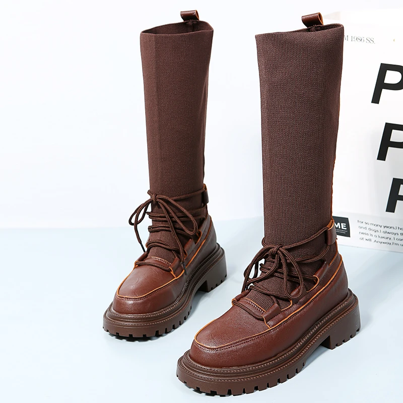 Boots Platform Women's Shoes 2021 Rome Knee-length Martin Boots Short British Boots Fashion Socks Stretch High Heel Boots
Boots Platform Women's Shoes 2021 Rome Knee-length Martin Boots Short British Boots Fashion Socks Stretch High Heel Boots