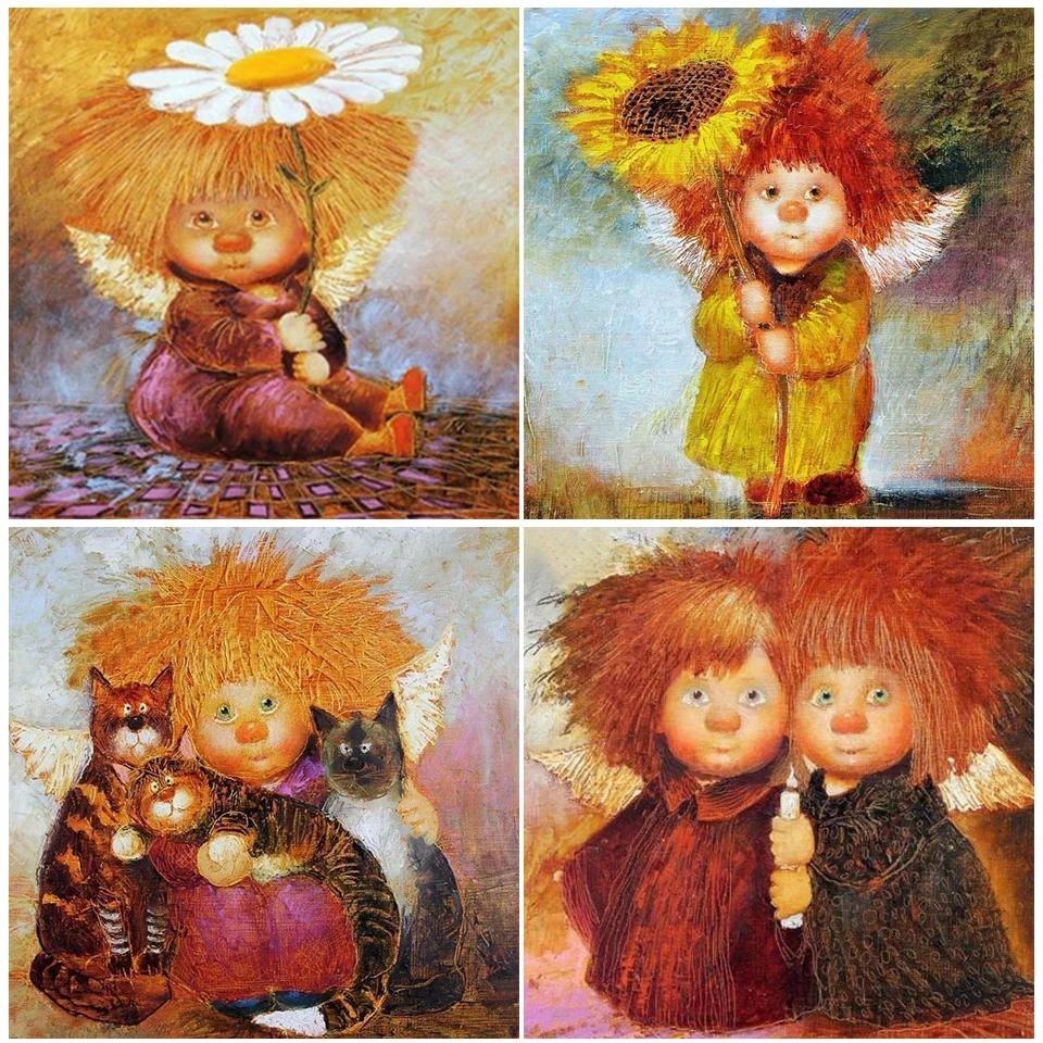 5D Diy Diamond Painting Full Square Flower Angels Cross Stitch Kit Diamond Embroidery Mosaic Pictures Of Rhinestones Home Decor
5D Diy Diamond Painting Full Square Flower Angels Cross Stitch Kit Diamond Embroidery Mosaic Pictures Of Rhinestones Home Decor