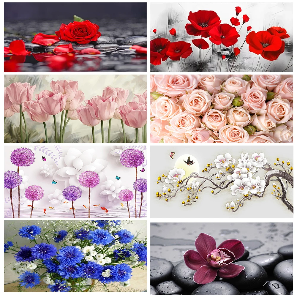 5D DIY Diamond Painting Flower Rose Picture Cross Stitch Gift Square/Round Full Drill Embroidery Mosaic Art Home Decoration
5D DIY Diamond Painting Flower Rose Picture Cross Stitch Gift Square/Round Full Drill Embroidery Mosaic Art Home Decoration