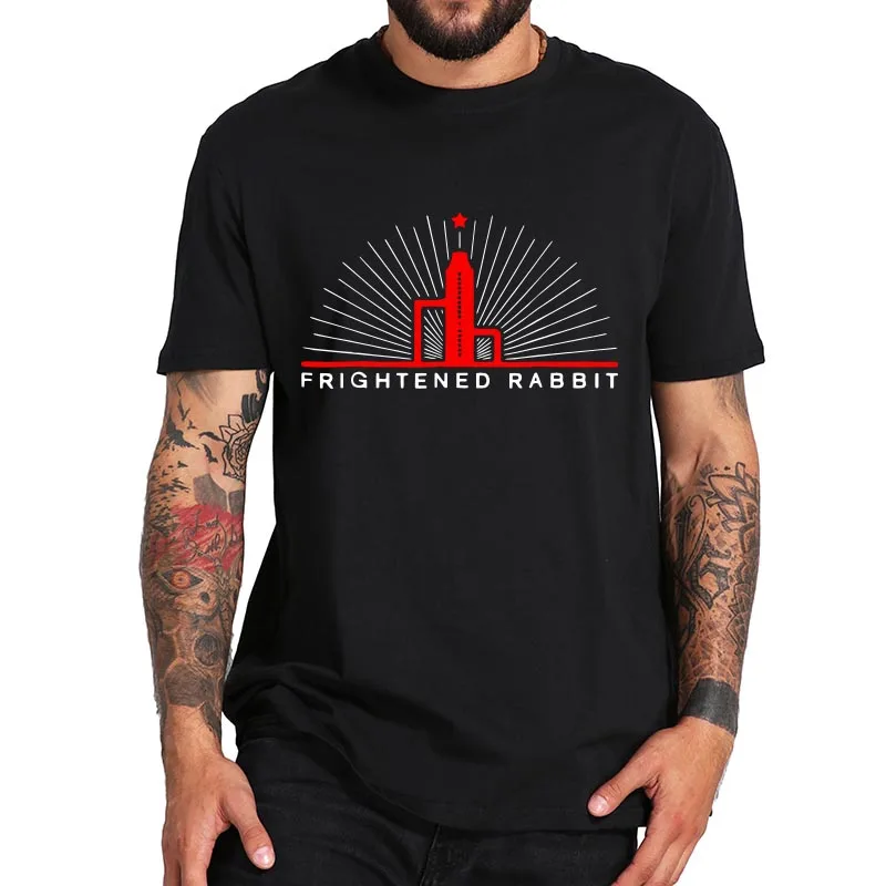 Frightened Rabbit T Shirt Scottish Indie Rock Band T-Shirt Pure Cotton Comfortable Leisure Camisetas EU Size
Frightened Rabbit T Shirt Scottish Indie Rock Band T-Shirt Pure Cotton Comfortable Leisure Camisetas EU Size