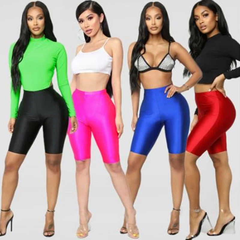 Summer Women Sports High Waist Elastic CyCling Shorts Gym Biker Active Short Pants Seamless Solid Fitness Shorts
Summer Women Sports High Waist Elastic CyCling Shorts Gym Biker Active Short Pants Seamless Solid Fitness Shorts