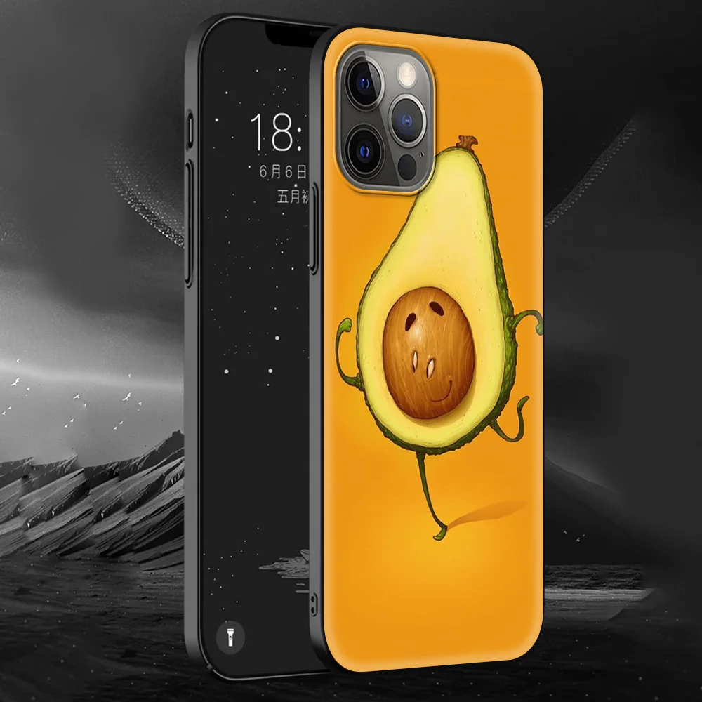 Avocado Luxury Silicone Case for iPhone 11 12 Pro MAX 7 8 Plus XR XS MAX X 6 6S Plus Smartphone Accessories Cover
Avocado Luxury Silicone Case for iPhone 11 12 Pro MAX 7 8 Plus XR XS MAX X 6 6S Plus Smartphone Accessories Cover