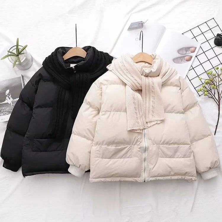 FAKUNTN Winter Clothes Women Short Down Jacket 2021 New Ladies Winter With Twist Shawl Student Thickened Warm Bread
FAKUNTN Winter Clothes Women Short Down Jacket 2021 New Ladies Winter With Twist Shawl Student Thickened Warm Bread