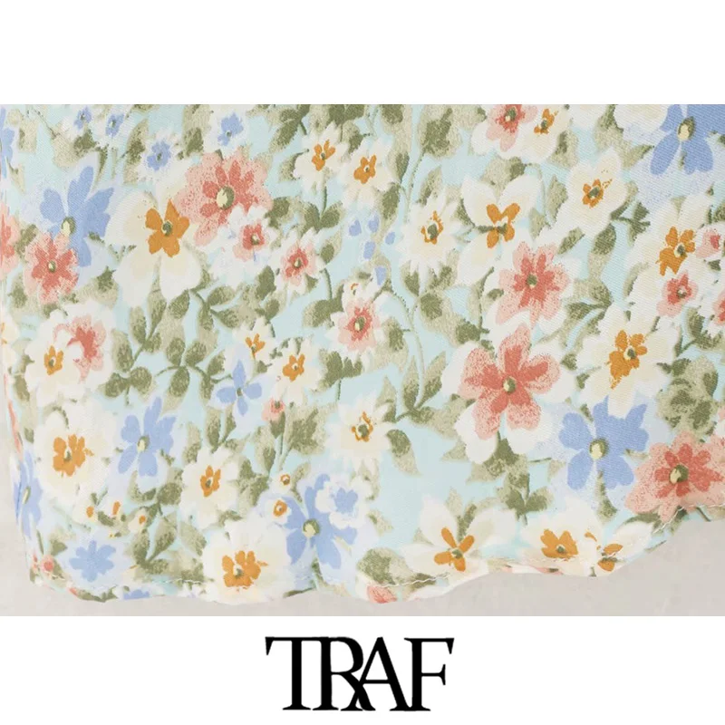 TRAF Women Chic Fashion Floral Print Pleated Midi Skirt Vintage High Elastic Waist Office Wear Female Skirts Mujer
TRAF Women Chic Fashion Floral Print Pleated Midi Skirt Vintage High Elastic Waist Office Wear Female Skirts Mujer