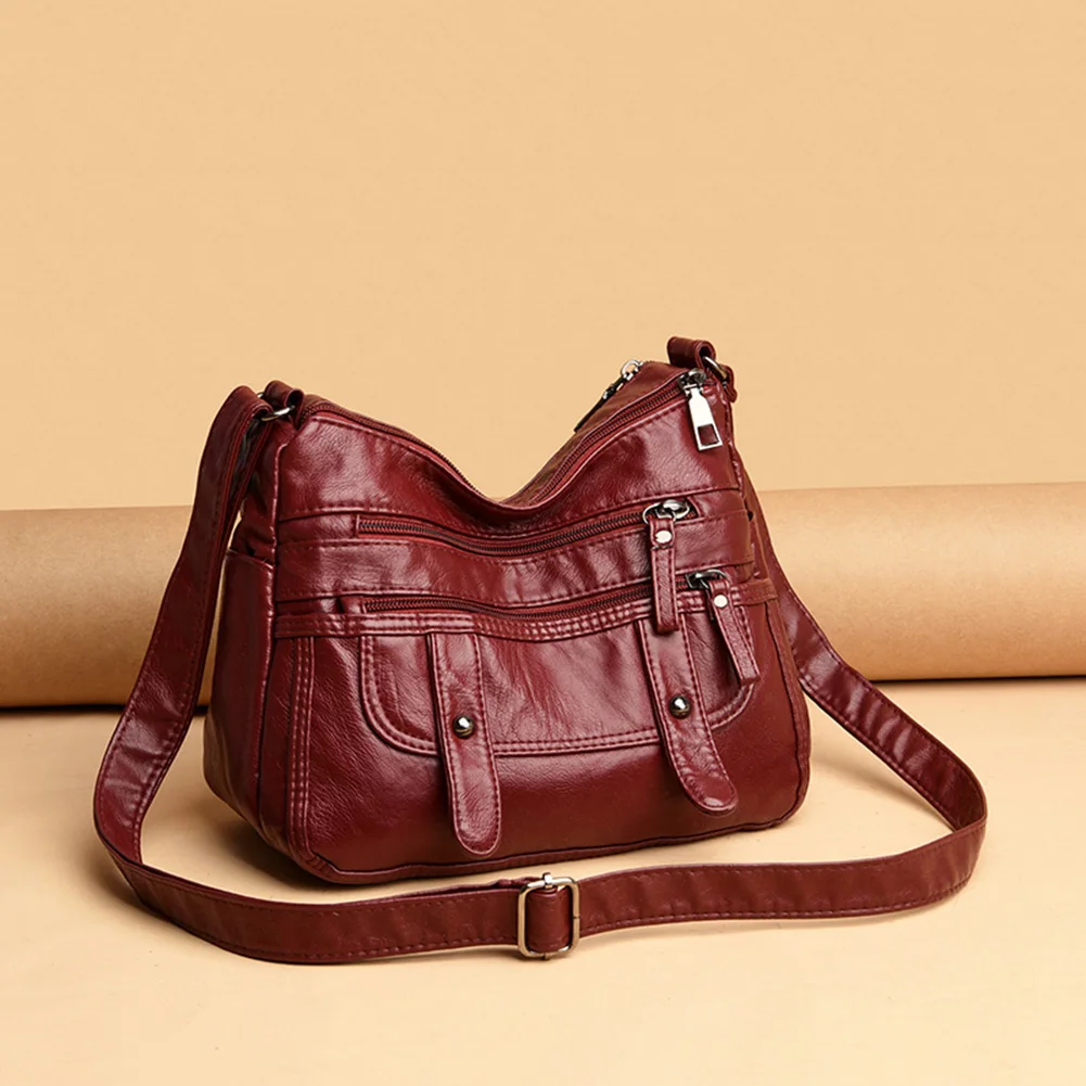 Solid Color Shoulder Messenger Bag Women Handbags Totes Bags Fashion Simple PU Leather Crossbody Bags Clutch Bag
Solid Color Shoulder Messenger Bag Women Handbags Totes Bags Fashion Simple PU Leather Crossbody Bags Clutch Bag