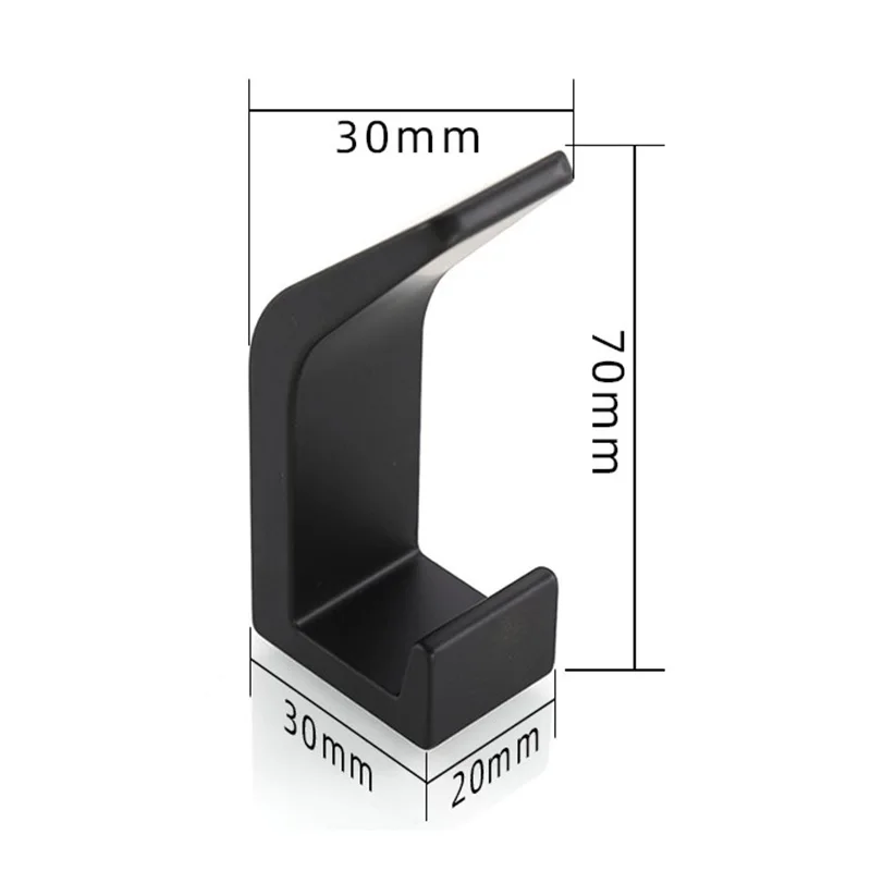 1Pcs Space Aluminum Clothes Hook Kitchen And Bathroom Crescent Single Hook Bathroom Hook Non Punching Strong Hook Towel Racks
1Pcs Space Aluminum Clothes Hook Kitchen And Bathroom Crescent Single Hook Bathroom Hook Non Punching Strong Hook Towel Racks